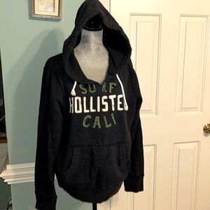 Hollister navy hoodie